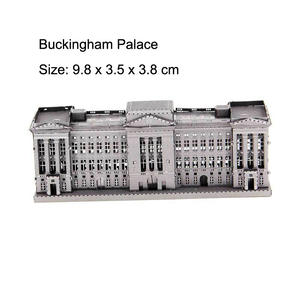 Rompecabezas 3D <span class=keywords><strong>de</strong></span> Metal <span class=keywords><strong>de</strong></span> la Serie <span class=keywords><strong>de</strong></span> Monumentos, Notre Dame, <span class=keywords><strong>Castillo</strong></span> <span class=keywords><strong>de</strong></span> la Bella Durmiente y Puente Tower <span class=keywords><strong>de</strong></span> <span class=keywords><strong>Londres</strong></span>, Juguete DIY, 51~100 Piezas, 5 Estrellas - Product Image 4