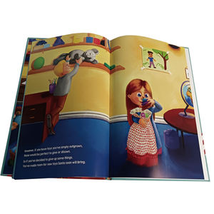 Fast Delivery Christmas Santa Claus Give Back <strong>Sack</strong> <strong>Story</strong> Children Book Bedtime Sleeping Book Hardcover Book Printing Services - Product Image 6