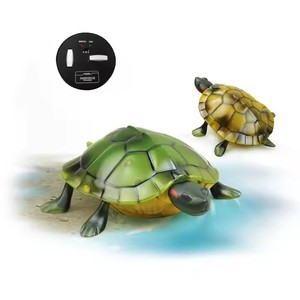 Tortue RC rechargeable en plastique réaliste, jouet animal amusant pour animaux de compagnie, simulation de marche rampant, <span class=keywords><strong>jeu</strong></span> d'été, vente en gros - Product Image 6