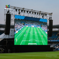 Écran LED extérieur étanche 4m x 3m P2.6 P3.9 pour location, panneau d'affichage vidéo pour stade