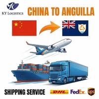 Agent maritime fiable pour les services logistiques d'Anguilla, transitaire Chine vers The Valley, fret maritime et aérien DDP, service mondial