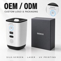 Machine d'inhalation d'hydrogène 300 ml/min, électrolyseur SPE PEM, pureté 99,999 %, inhalateur H2 à une touche, 80 W, efficace