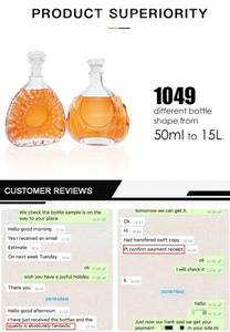 <span class=keywords><strong>Top</strong></span> Bán Đảm Bảo Chất Lượng Nước Hoa <span class=keywords><strong>1</strong></span> Lít Thủy Tinh Chai Sữa Vòng 750Ml Vodka Tinh Thần Chai - Product Image 6