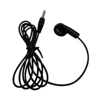 Écouteur mono jetable économique, oreillette unilatérale, casque pour guide touristique