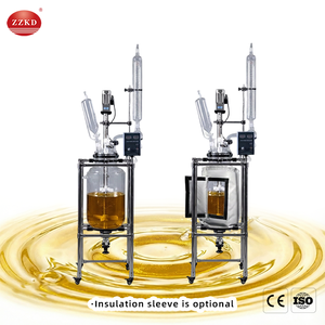 Reactor de Vidrio Encamisado con Capacidad de 1~100L, Pantalla LCD, Suministro Directo para Laboratorio - Product Image 1