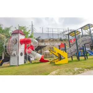 Guangzhou Supplier Kids Commercial HPL HDPE Playground for Outdoor Amusement Park