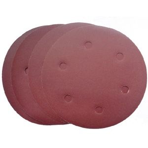 Discos de Lijado Redondos Bullball de 9 Pulgadas (217 mm) con Respaldo Adhesivo de Alúmina Flocada para Lijar, Pulir y Abrillantar Paredes - Product Image 1