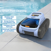 Nouveau robot nettoyeur de piscine automatique 2026 avec aspiration subaquatique des déchets et de la saleté