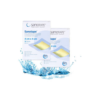 ผ้าพันแผลดูแลแผลเป็นขนาด 4 x 4 ซม. ที่เชื่อถือได้ ออกแบบมาเพื่อปกปิดแผลเล็กๆ ช่วยส่งเสริมการสมานแผล ลดการเกิดแผลเป็น และบำรุงผิว - Product Image 1