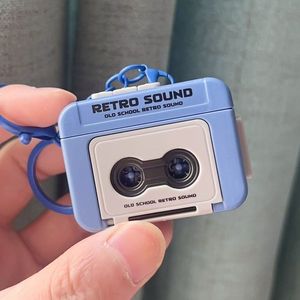 Mini Grabadora Retro con Llavero, Caja de Música, Funciona con Pilas, Material Plástico, Reproductor de Casetes y Grabación de Audio, Regalo para Parejas - Product Image 2