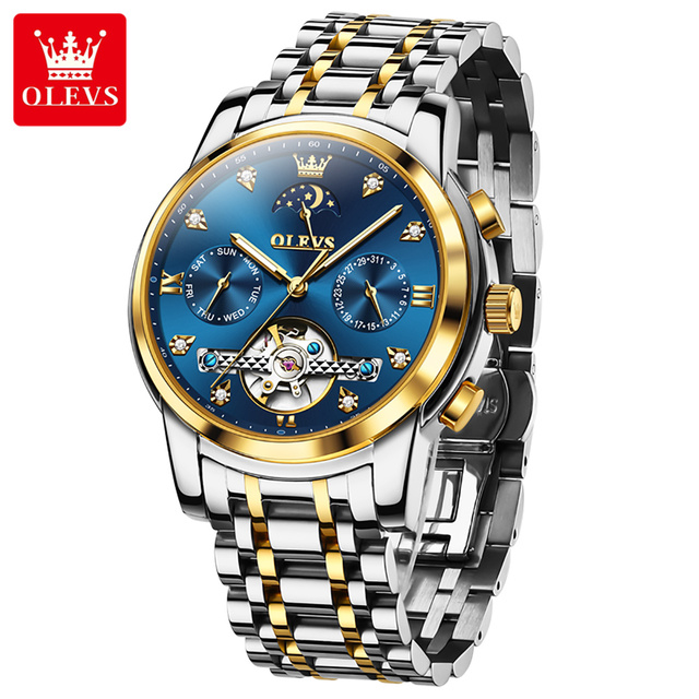 OLEVS 6678 Fashion Luxury Men's Watch Top Selling Model High Quality Hot Sell Wristwatches Automatic Mechanical Watch
