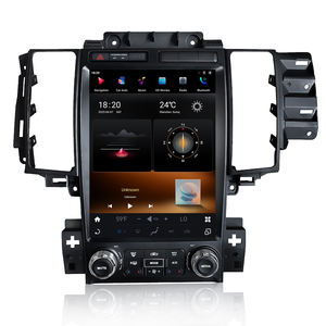 Accessoires radio à écran vertical 12,1 pouces, Snapdragon 665 pour Ford Taurus 2012-2014, Android 13, écran tactile, CarPlay, Android <span class=keywords><strong>Auto</strong></span>, GPS - Product Image 1