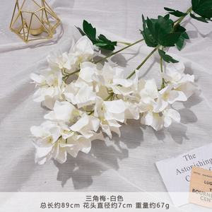 Bougainvillier en soie artificielle de qualité supérieure <span class=keywords><strong>jaune</strong></span> bleu rose 89cm tige fausse fleur de prunier bougainvillier pour décor d'anniversaire d'événement - Product Image 5