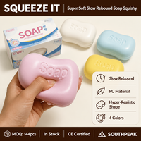 Jouet anti-stress souple en mousse PU à remontée lente Southpeak, jouet à presser, jouet sensoriel, vente en gros CE OEM B2B
