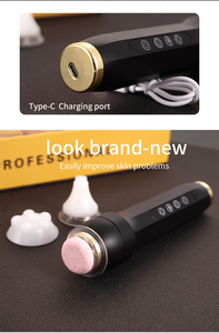 Máquina de Belleza Portátil con Burbujas de Oxígeno, 5 Velocidades de Vibración, Espátula para la Piel, Removedor de Puntos Negros, Limpiador de Poros, Kit de Spa Facial, Gran Venta - Product Image 4