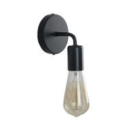 Lâmpada de parede de madeira vintage sconce e27, luzes de parede retrô lâmpada de leitura lateral