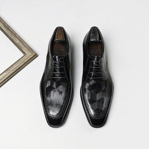 Zapatos de Cuero Vacuno Genuino para Hombre, Diseño Moderno, Ideales para Ocasiones Casuales, de Negocios y Formales - Product Image 1