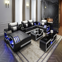 Möbel Sofa Set Modern Smart Luxus-Möbel, Sofa-Sitzgruppe L-Form Schlafzimmer-Möbel Couch Wohnzimmer-Sofa