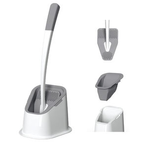 Brosse de nettoyage de toilette Silicone souple de haute qualité Toliet Clean Brush pour salle de bain - Product Image 5