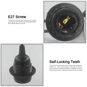 1.8 M Dây Điện Cable <span class=keywords><strong>E27</strong></span> Pendant Lamp Chủ EU Cắm 303 Chuyển 250V 4A Cho Đèn Treo <span class=keywords><strong>LED</strong></span> <span class=keywords><strong>Bulb</strong></span> Ổ Cắm Hộ Gia Đình Thích Hợp - Product Image 5