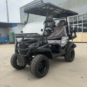 Carrito de Golf HKBG de 2+2 Plazas de Alta Potencia con Certificación CE, Venta al por Mayor de Carritos de Golf HKBG de 4 Plazas, Carrito de Golf de Gasolina de 2+2 Plazas - Product Image 3