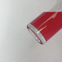 Botol kaca bulat Mini 400ml 500ml, botol minum kaca wiski Vodka lembut Populer