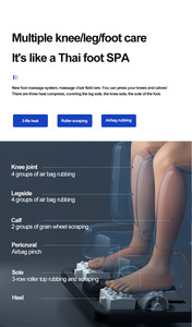 Silla de Masaje Ergonómica Sl Track en Dubái, Control por Voz con IA, Silla de Masaje de Pies para Juegos, Más Vendida, Masaje Corporal 4D 3D - Product Image 5