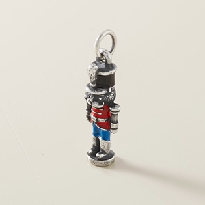 Pendentif de Noël en argent sterling S925 James Avery, chaussettes, pendentif chapeau de Noël, cadeau de bijoux de Noël pour filles - Product Image 5