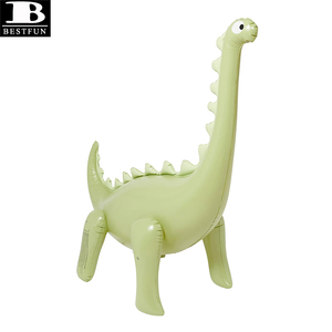 สปริงเกอร์ไดโนเสาร์เป่าลมขนาดใหญ่ ทำจาก PVC หนาพิเศษ สูง 78 นิ้ว ฉีดน้ำสำหรับเด็กและผู้ใหญ่ เล่นสนุกกลางแจ้งในฤดูร้อน - Product Image 5