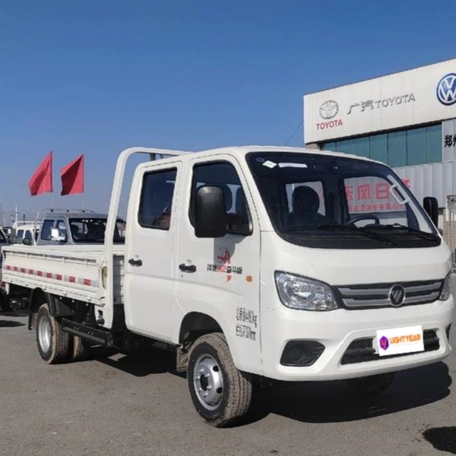2025 China Brand Futian New Energy Vehicles Xiangling M2 EV Electric Truck with 100-150kw