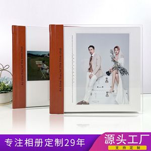 อัลบั้มภาพงานแต่งงานในอนาคต อัลบั้มภาพ 10 หน้า หน้าในทำจาก PVC ปกอะคริลิคเคลือบเงาอย่างดี ทนทาน ของขวัญส่วนตัว - Product Image 4