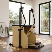 Chaise Wunda en alliage d'aluminium MJD W56 - Système à ressorts réglables, machine de Pilates multifonctionnelle, garantie de 3 ans pour la santé du corps