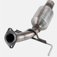 Conjunto de 2 Peças de Conversores Catalíticos 58220 para Chevy Trax e Buick Encore 1.4L de 13-21, Tubos de Escape Dianteiro e Traseiro