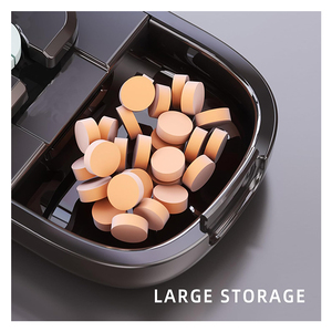 Taglia Pillole in Plastica di Lusso 1/2 1/4, Mini Taglia Pillole Portatile, Divisore per Compresse, Portapillole - Product Image 6