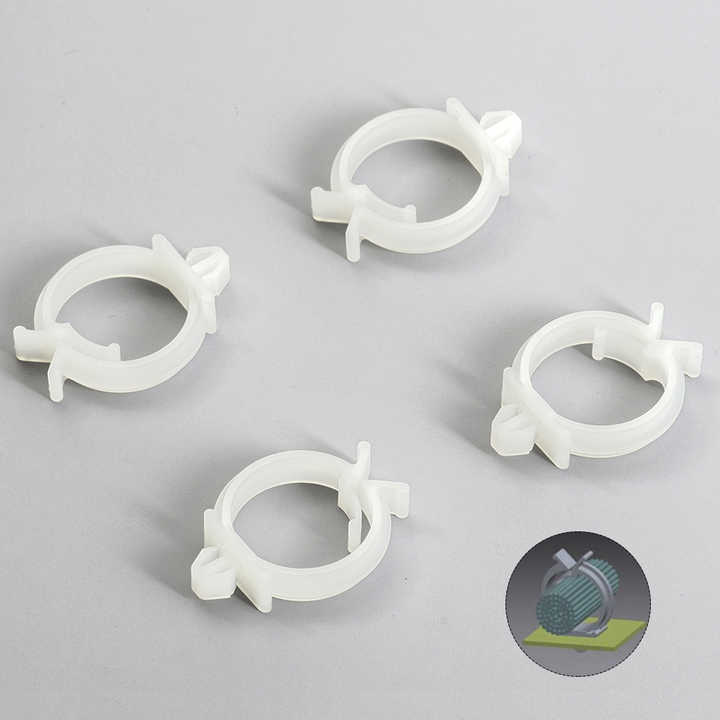 Plastic Nylon Snap in Push Mount Locking Cable Wire Management Cable ...