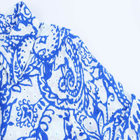 Robe Midi Chic et Tendance pour Femme PB&ZA Été 2026, Nouvelle Collection, Manches Courtes, Imprimé Brodé, Dos Nu, Ceinture Incluse