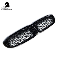 Grille avant de style diamant ABS, calandre avant, accessoires de style automobile pour BMW Série 3 G20 2019-2023