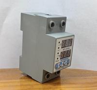 63A 230V AC Din rail protecteur de tension réglable dispositif de protection relais avec protection contre les surintensités
