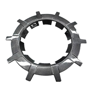 Venta al por mayor de fábrica: Tapacubos y <span class=keywords><strong>cubiertas</strong></span> de rueda de fibra de carbono Runman de ajuste universal de 21, 22, 23 y <span class=keywords><strong>24</strong></span> <span class=keywords><strong>pulgadas</strong></span> - Product Image 1