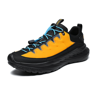 Zapatillas de Running para Hombre Fáciles de Poner y Quitar, con Cordones Rápidos, Suela Gruesa, para Senderismo, Caminar, Trotar, Deporte al Aire Libre - Product Image 1