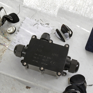 Boîtier de jonction submersible de type ATELE M9, étanche IP68, ignifuge, en polycarbonate, pour système solaire et câblage souterrain - Product Image 3