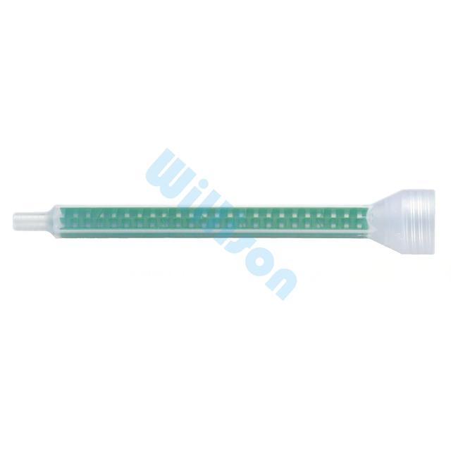 MGQ08-24D Mix Nozzle 8.7mm ID X 24 Element Static Mixer Nozzle C System Quadro Static Mixer Tip  Static Mixing Tip Nozzle