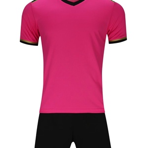 เสื้อฟุตบอลสโมสรแบบกำหนดเอง กลุ่มสโมสร ชุดแข่งฟุตบอลสีตามสั่ง พิมพ์ชื่อด้วยความร้อน โพลีเอสเตอร์ 100% แห้งเร็ว ระบายอากาศได้ดี ชุดฝึกซ้อม - Product Image 3