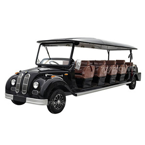 Coche Eléctrico Clásico Vintage de 8 Plazas Directo de Fábrica, Certificado CE, Buggy Retro Antiguo para Paseos Turísticos en Parques, Hoteles y Resorts - Product Image 5