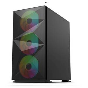 Soeyi caja de ordenador mATX Trường hợp với thiết kế từ tính lọc bụi <span class=keywords><strong>PC</strong></span> tủ trong suốt Acrylic <span class=keywords><strong>Side</strong></span> Bảng điều chỉnh trường hợp máy tính - Product Image 3