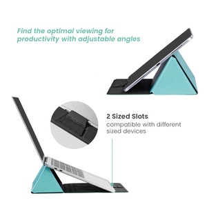 CSB-01 đa năng gấp có thể điều chỉnh máy tính xách tay Máy tính bảng đứng Riser với chủ Thẻ lưu trữ <span class=keywords><strong>Pocket</strong></span> máy tính máy tính xách tay đứng - Product Image 4