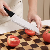 Le plus récent ensemble de couteaux 5 pièces ensembles de couteaux de cuisine en acier inoxydable couteau à pain tranchant moderne couteau utilitaire ensemble de couteaux de cuisine