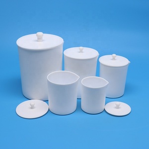 Wholesale High Temperature Acid And Alkali Resistance F4 PTFE <strong>Beaker</strong> With Cover Lid <strong>Lab</strong> Chemical PTFE <strong>Plastic</strong> <strong>Beaker</strong> - Product Image 2