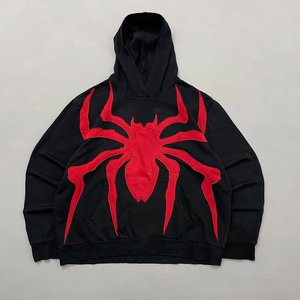Custom 420 Gsm Embroidered <strong>Hoodie</strong> French Terry Oversize Embroidery <strong>Hoodie</strong> for Man <strong>Hoodie</strong> <strong>Vendors</strong> - Product Image 1