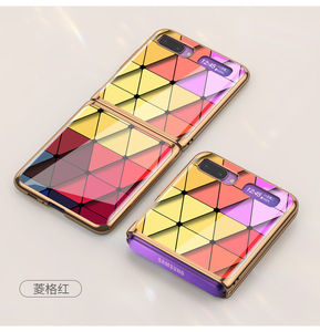 Funda de cristal templado galvanizado para teléfono móvil <span class=keywords><strong>Samsung</strong></span> Galaxy Z, cubierta trasera de lujo, gran oferta - Product Image 4